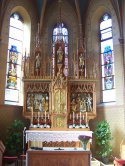 Altar von St. Laurentius in Hetzles