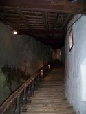 Treppe zur Oberburg von Burg Pottenstein