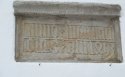 Mittelalterliche Inschrift an St Bartholomäus in Pottenstein