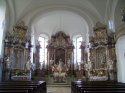 Innenraum von St. Bartholomus in Buttenheim