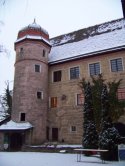 Innenhof von Schloss Wiesenthau