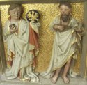 Figuren am Grab des heiligen Otto, St. Michael in Bamberg
