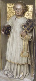 Figur am Grab des heiligen Otto, St. Michael in Bamberg