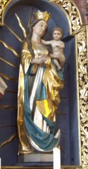 Muttergottesfigur in Breitengüßbach