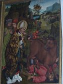 St. Martin treibt eine besessene Kuh aus (ca. 1485)