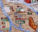 Francia orientalis auf der Ebstorfer Weltkarte (ca. 1300)