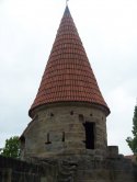 Westturm der Kirchenburg Effeltrich (1470-90)