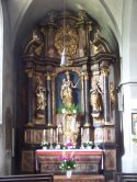 Linker Seitenaltar von St. Kilian in Schelitz