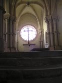Innenraum der Michaelskapelle in Ebrach