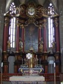 Barocker Hochaltar von St. Michael in Neunkirchen