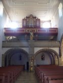 Blick auf die Orgel von St. Michael in Neunkirchen