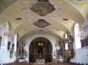 Innenansicht der Pfarrkirche zu den Hl. Drei Knigen in Forchheim-Burk