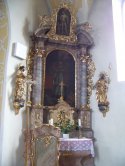 Seitenaltar der Pfarrkirche zu den Hl. Drei Knigen in Forchheim-Burk